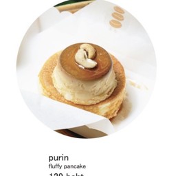 Purin fluffy pancake