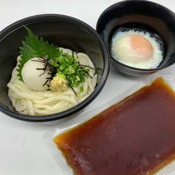 Oroshi bukkake udon(大根おろしと薬味ぶっかけうどん)