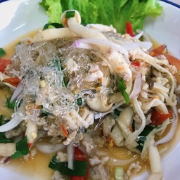 ยำเส้นแก้วเห็ดฉ่ำ