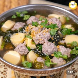 ต้มจืดหมูสับสาหร่าย