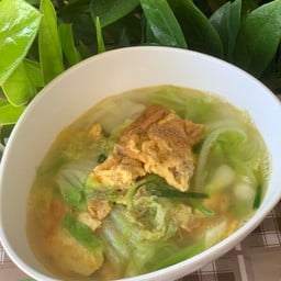 แกงจืดไข่เจียวน้ำ