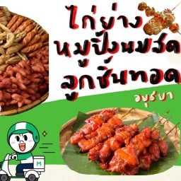ไก่ย่าง หมูปิ้งนมสด  อยุธยา
