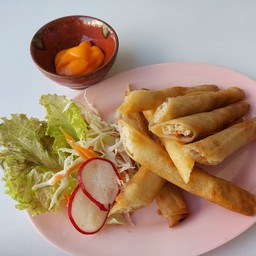 Ebi Roll ปอเปี๊ยะไส้เนื้อกุ้งบด