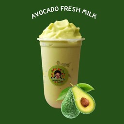 อะโวคาโดนมสดปั่น  avocado with milk