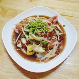 ตำกุ้งสด
