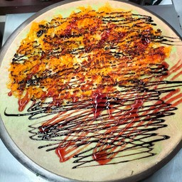 Pandan Custard + Foi Thong