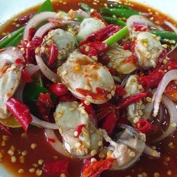 ตำเกาเหลาหอยนางรม