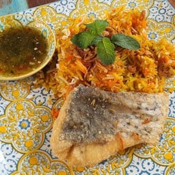 ข้าวหมกปลากระพง