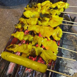 หมึกย่างริมคลอง