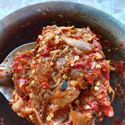 น้ำพริกปลาร้าสุก