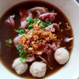 เกาเหลาลูกชิ้น-เนื้อสด