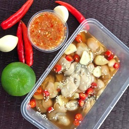 หอยนางรมดองซีอิ้วเกาหลี