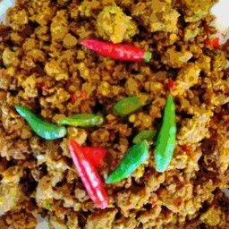 เนื้อสับผัดพริกเกลือ