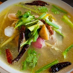 ต้มยำหัวปลากะพง