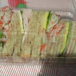 แซนวิชปูอัด แฮมชีส ขนมปังโฮสวีล