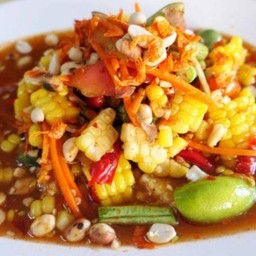 ตำข้าวโพด