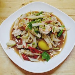 ตำหมูยอกุ้งสุก