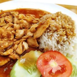 ข้าวราด - ผัดซีอิ๊ว