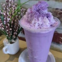 นมสดเผือกปั่น