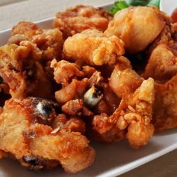 ไก่บ้านทอดเกลือ