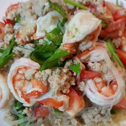 ยำรวมมิตรวุ้นเส้น