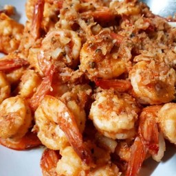 กุ้งทอดกระเทียม