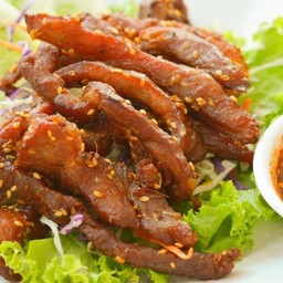 เนื้อทอดแดดเดียว