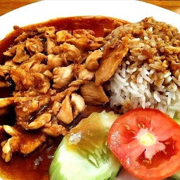 ข้าวราด - ผัดหวาน