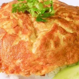 ข้าวไข่เจียวหมูสับ