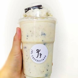 นมสดวนิลาโอริโอ้ปั่น