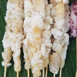 ไข่หมึกย่างไม้ละ 30 บาท