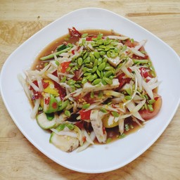 ตำหมูยอ