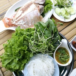 เมี่ยงปลาเผา