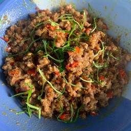 คั่วกลิ้งหมูสับ