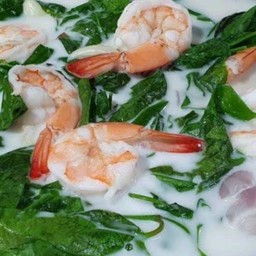 ใบเหลียงต้มกุ้ง