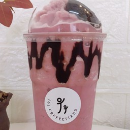 นมสดกุหลาบโอริโอ้ปั่น