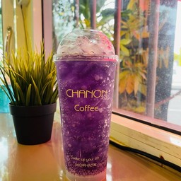 บลูเบอร์รี่โซดาเย็น