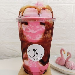 นมชมพูบราวน์ชูการ์#(ปั่น)