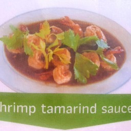 กุ้งผัดซอสมะขาม