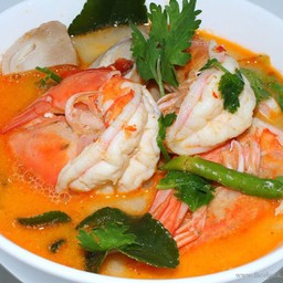 (กับข้าว)ต้มยำกุ้งน้ำข้น