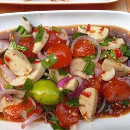 ยำหมูยอ สูตรน้ำยำปลาร้า