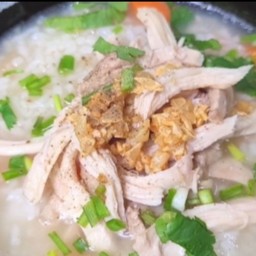 ข้าวต้มไก่ฉีก