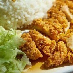 ไก่กรอบซอสน้ำปลา(เป็นกับข้าว)