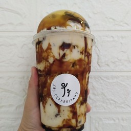 นมสดบราวน์ชูการ์ โอริโอ้ปั่น