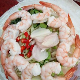 ธารายำขนมจีน  ( ฝากท้องที่ร้านน้องเจ้านาย)