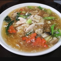 ราดหน้าหมู ,ไก่ (ใหญ่)