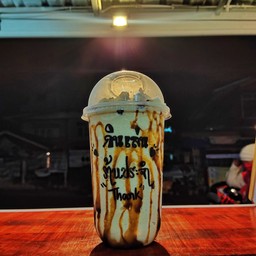 บราวน์ชูการ์นมสดปั่น