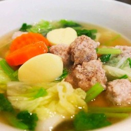 ต้มจืดเต้าหู้ผักกาดขาว