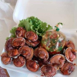 หอยแครงลวกจิ้ม