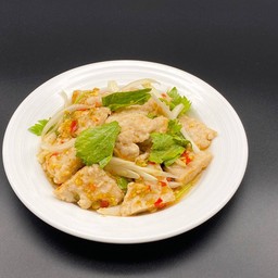 ยำหมูเด้ง